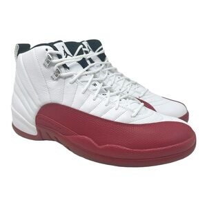 Air Jordan 12 Retro Cherry CT8013116 White/Black/Varsity Red Size 14